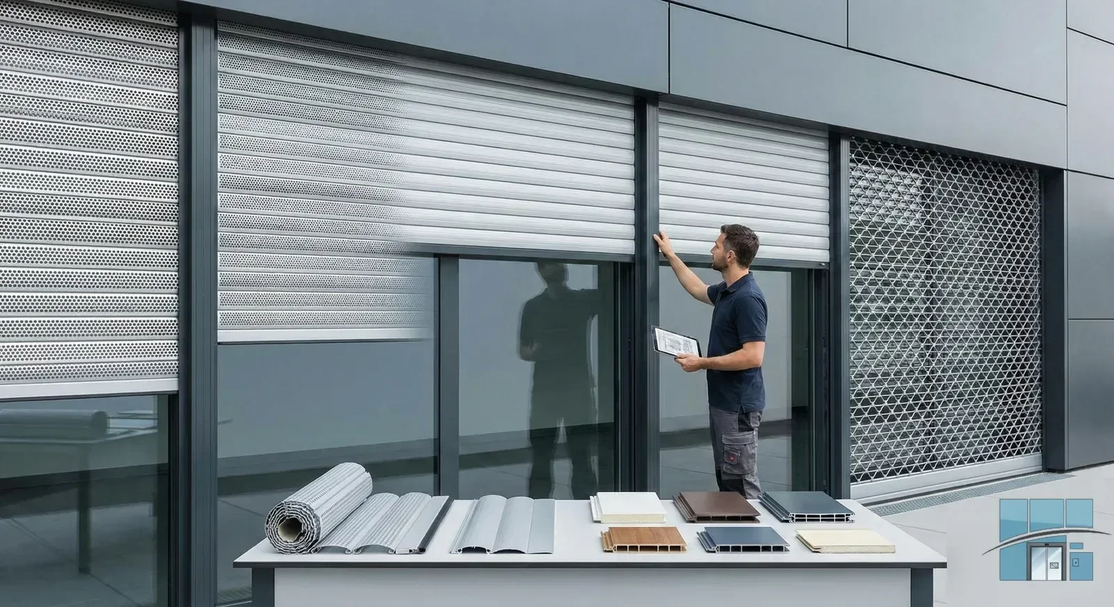 Как выбрать рольставни на витрину