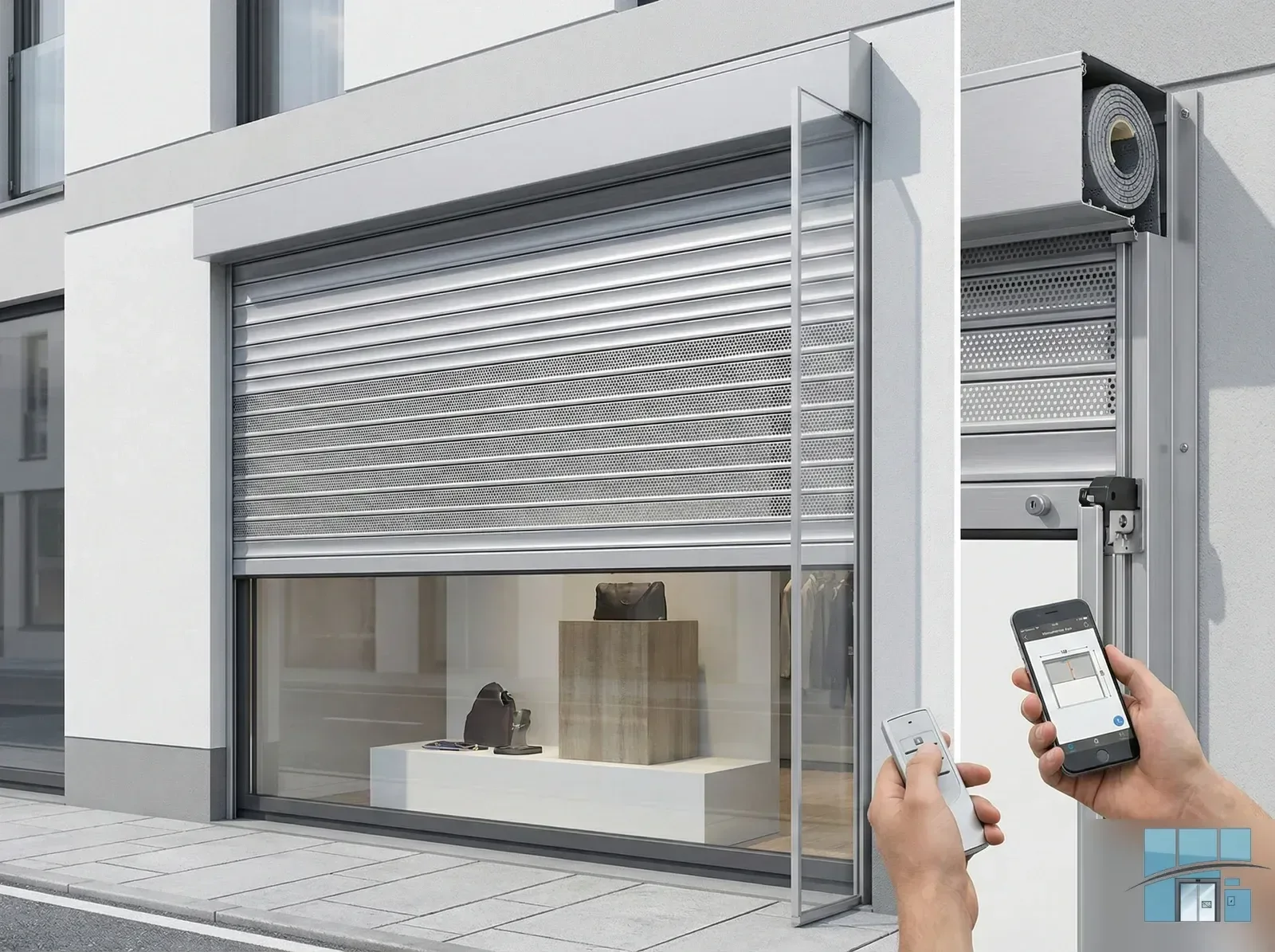 Что учесть при заказе рольставней на витрину