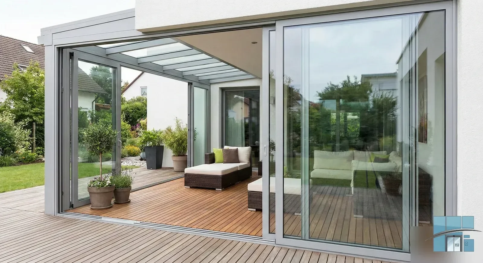 Раздвижные системы для террасы