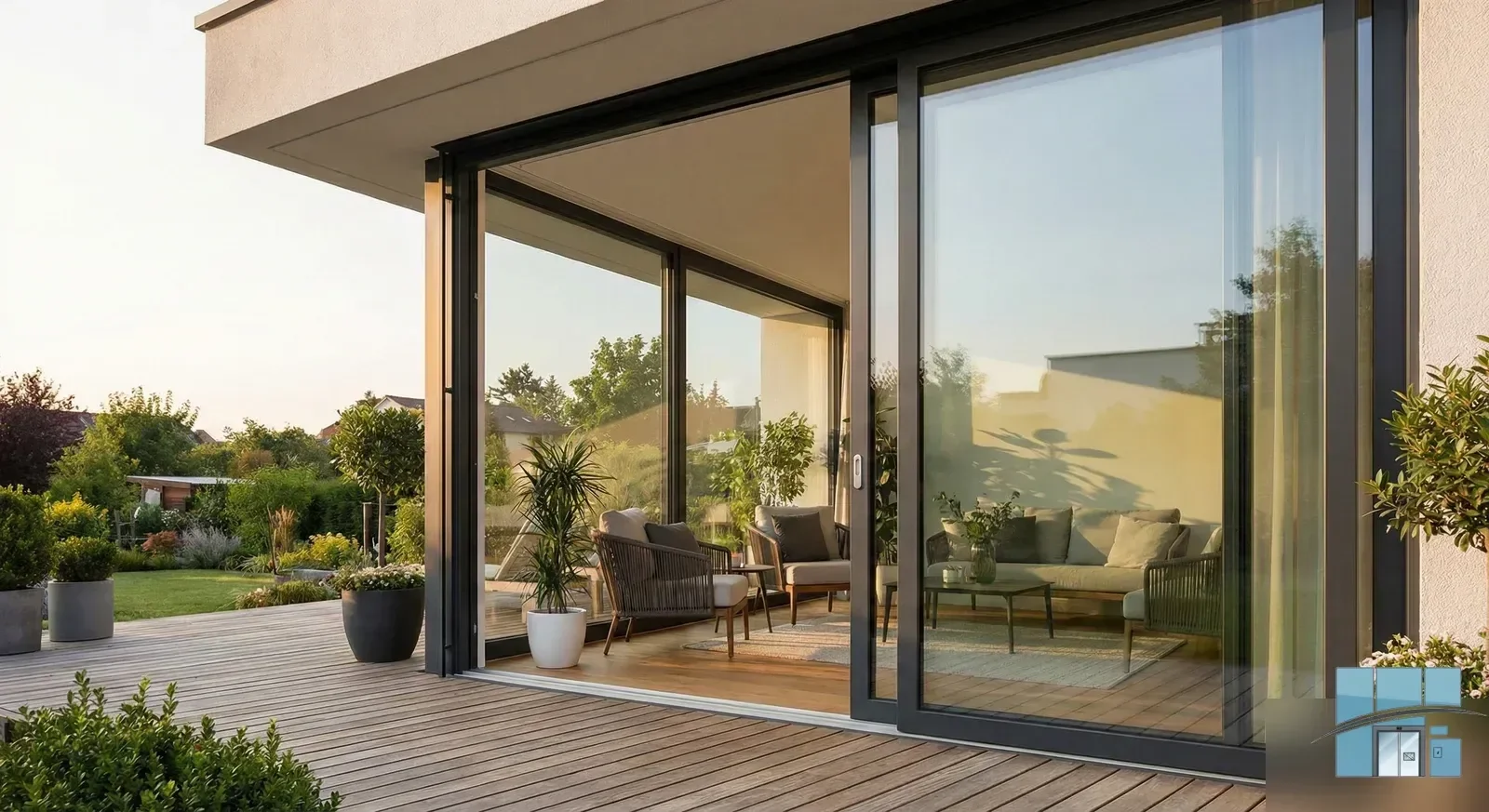 Выбор остекления террасы: раздвижные системы и алюминиевые профили