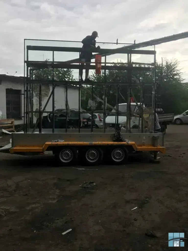 Замена стеклопакета больших размеров — фото