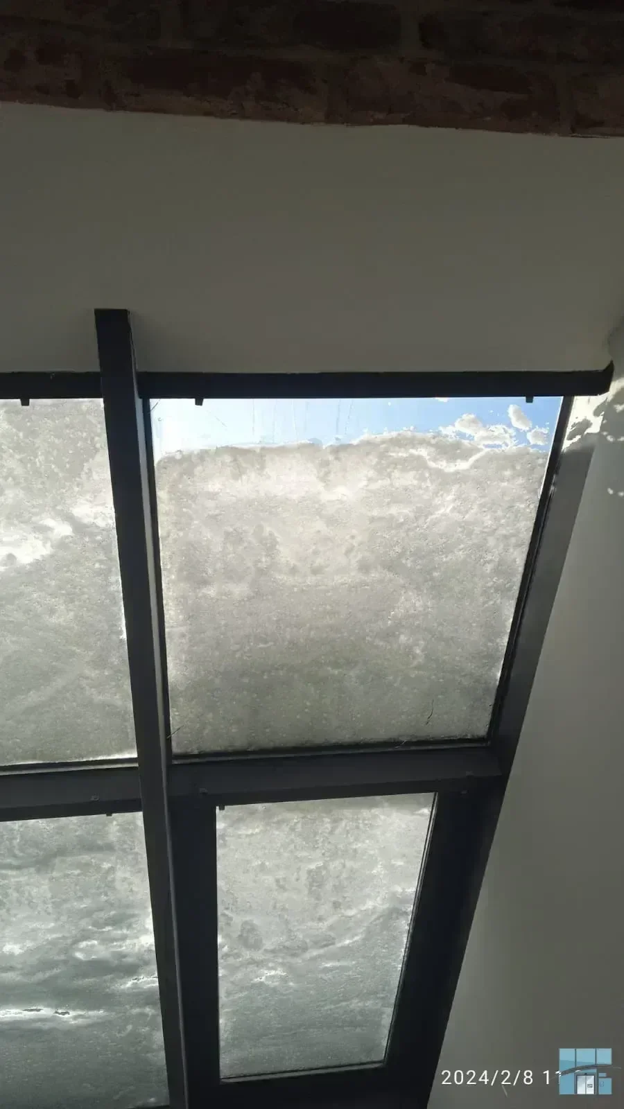 Замена стекол на высоте — фото