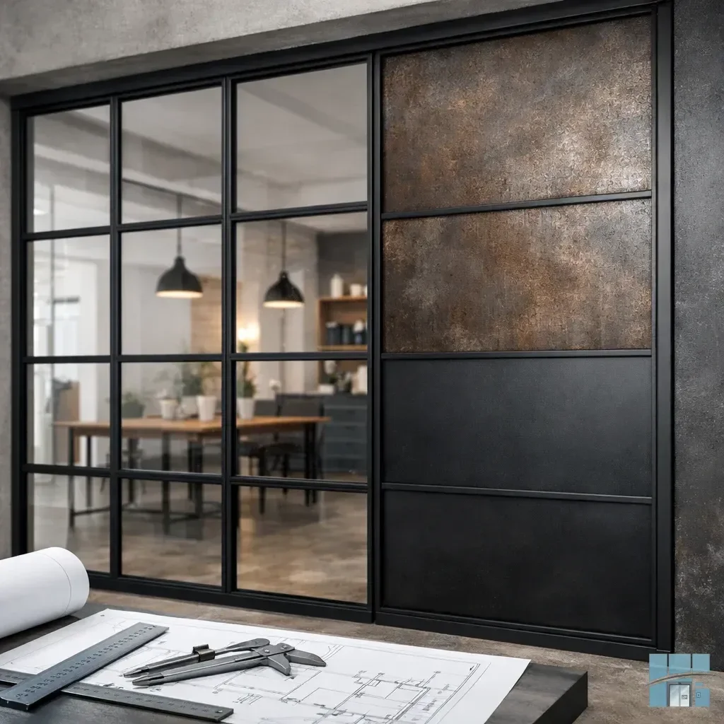 Стекло и металл