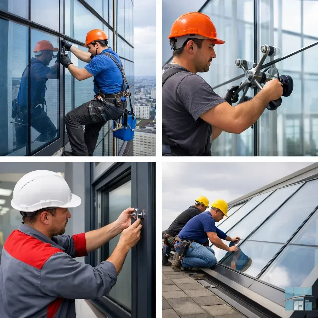 Все типы остекления