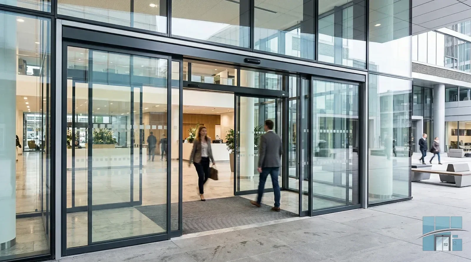 Раздвижные автоматические двери