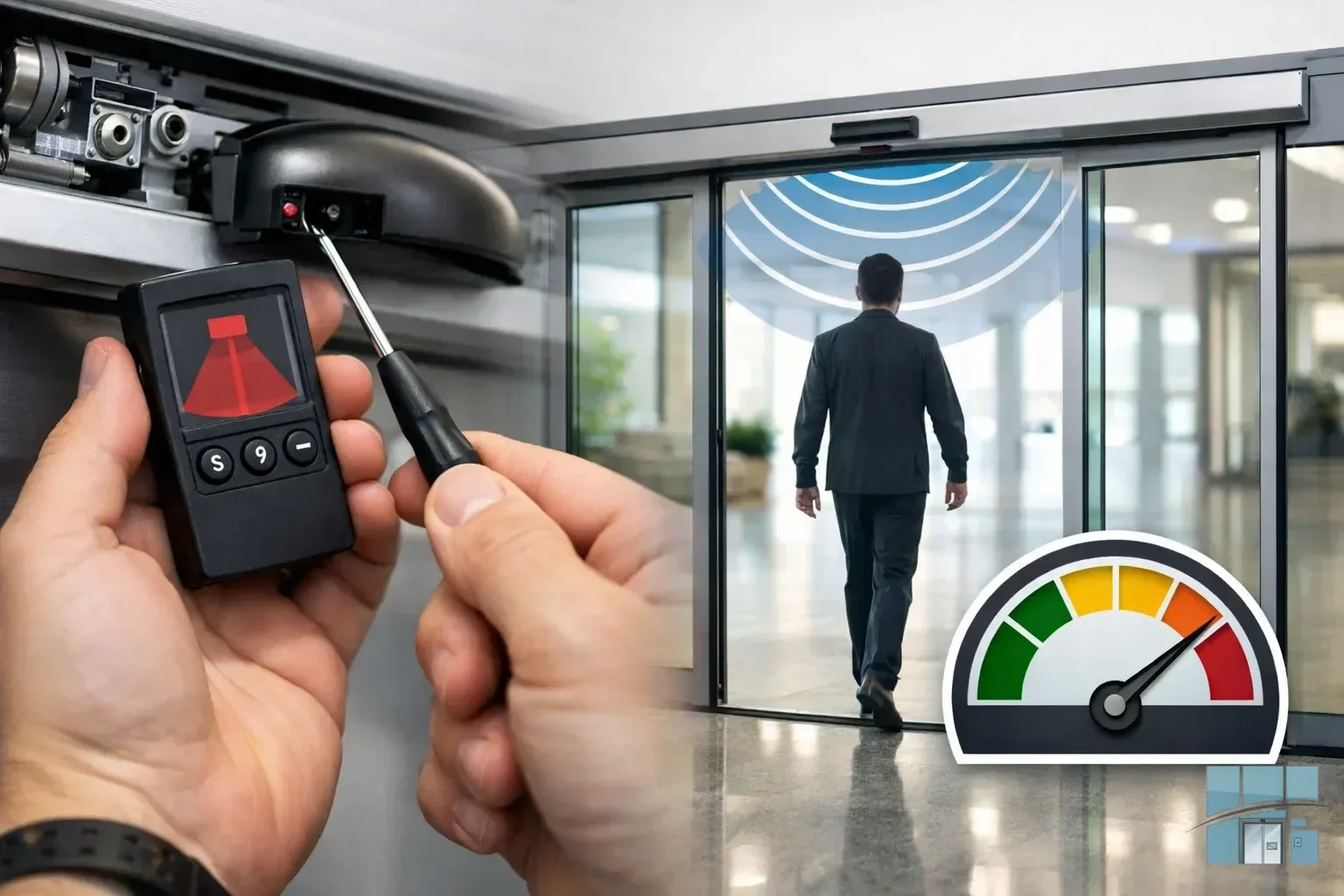 Настройка зоны срабатывания