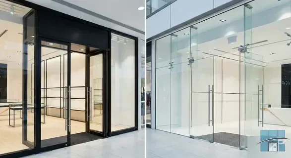 Стеклянные витрины