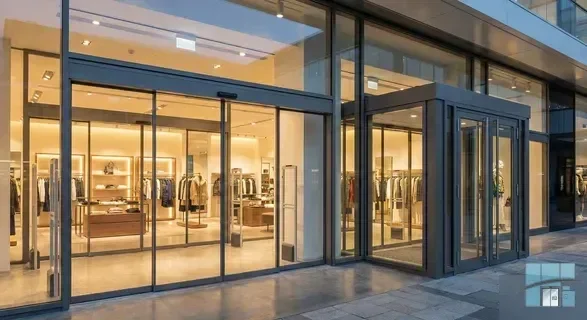 Входная группа магазина