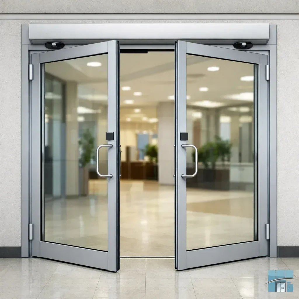 Распашные автоматические двери