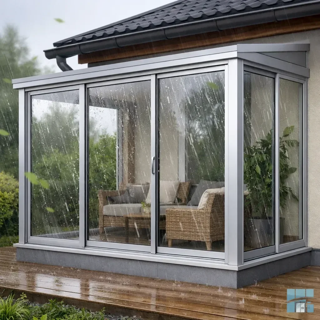 Остекление балконов в доме