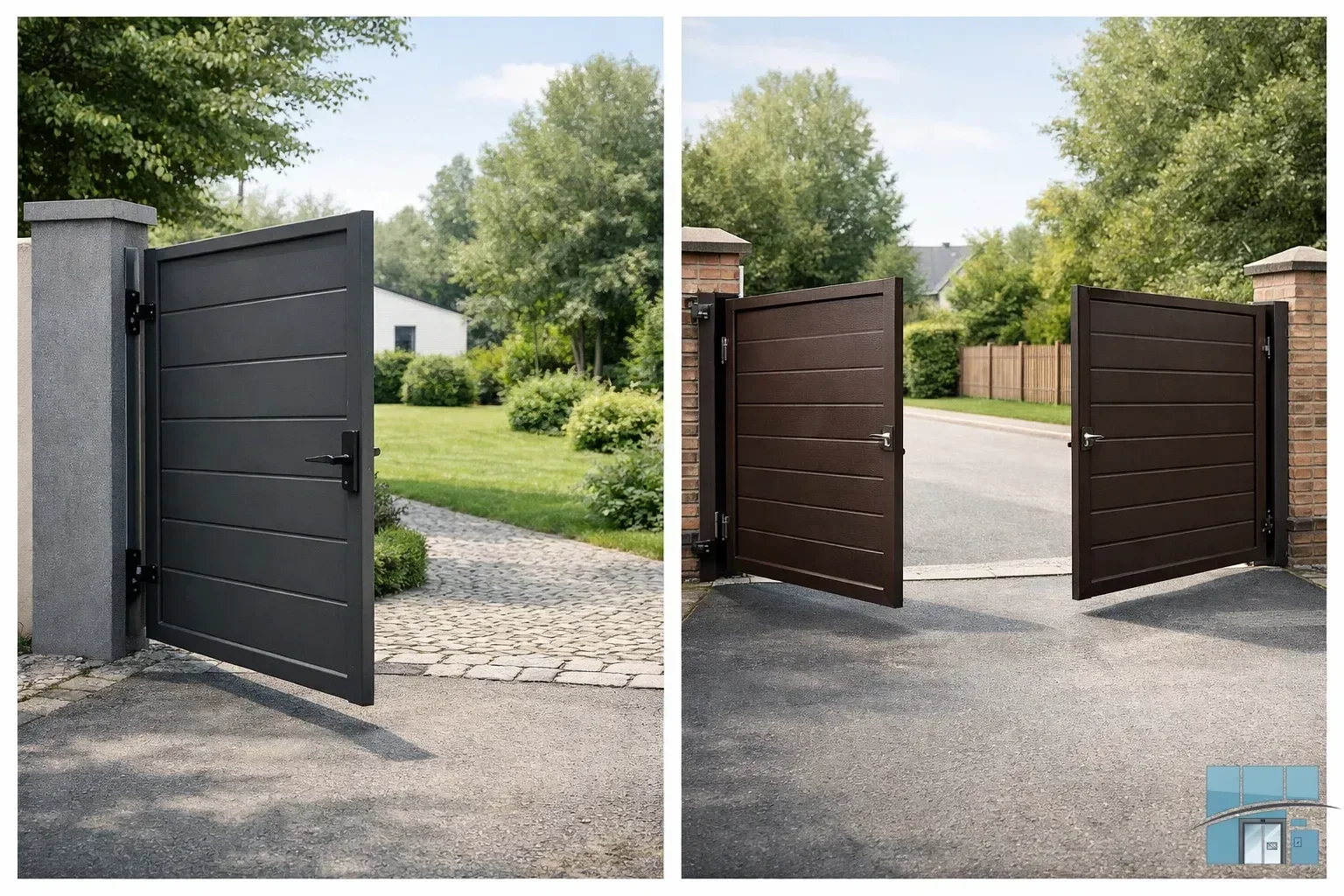 Распашные ворота