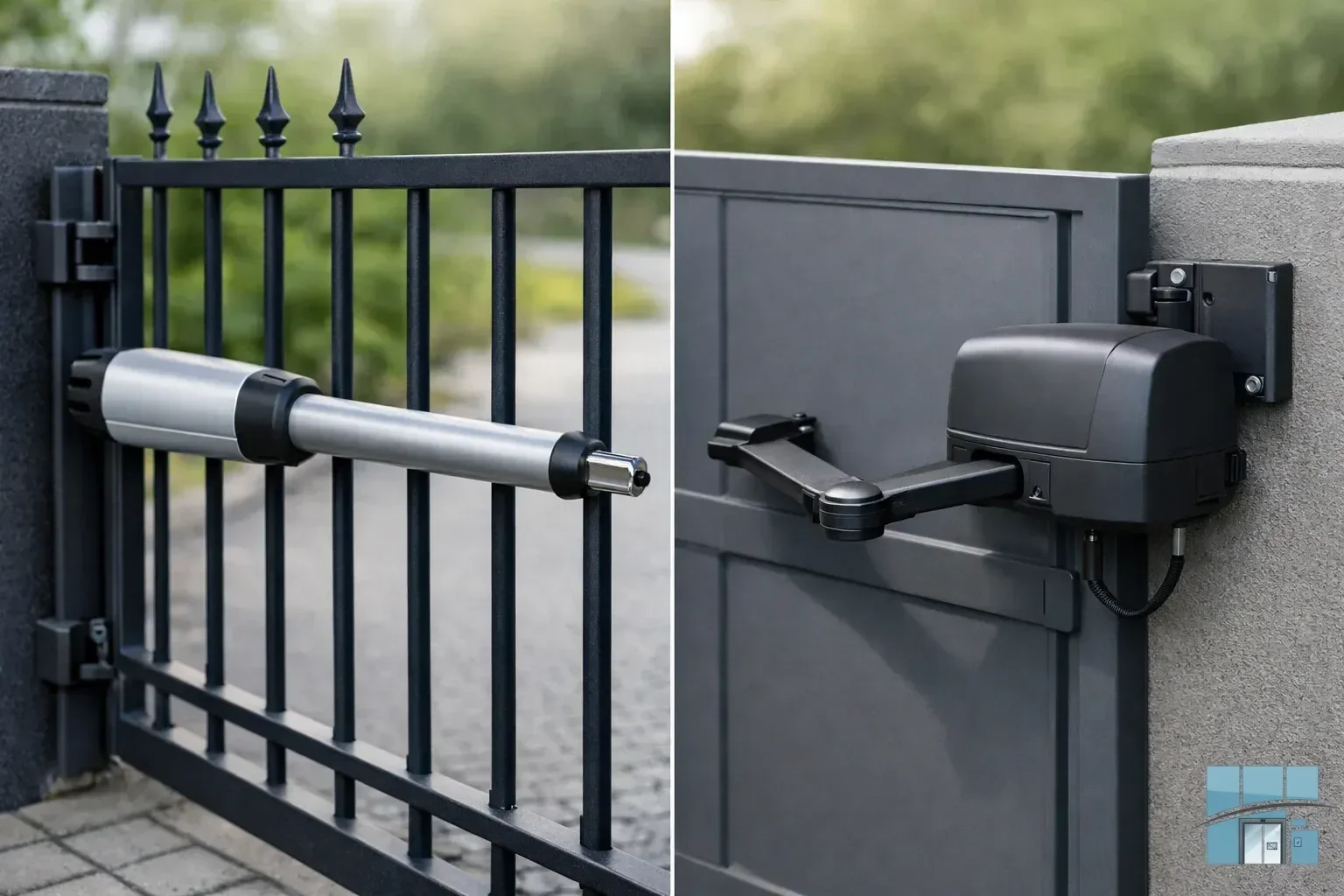 Привод для распашных ворот