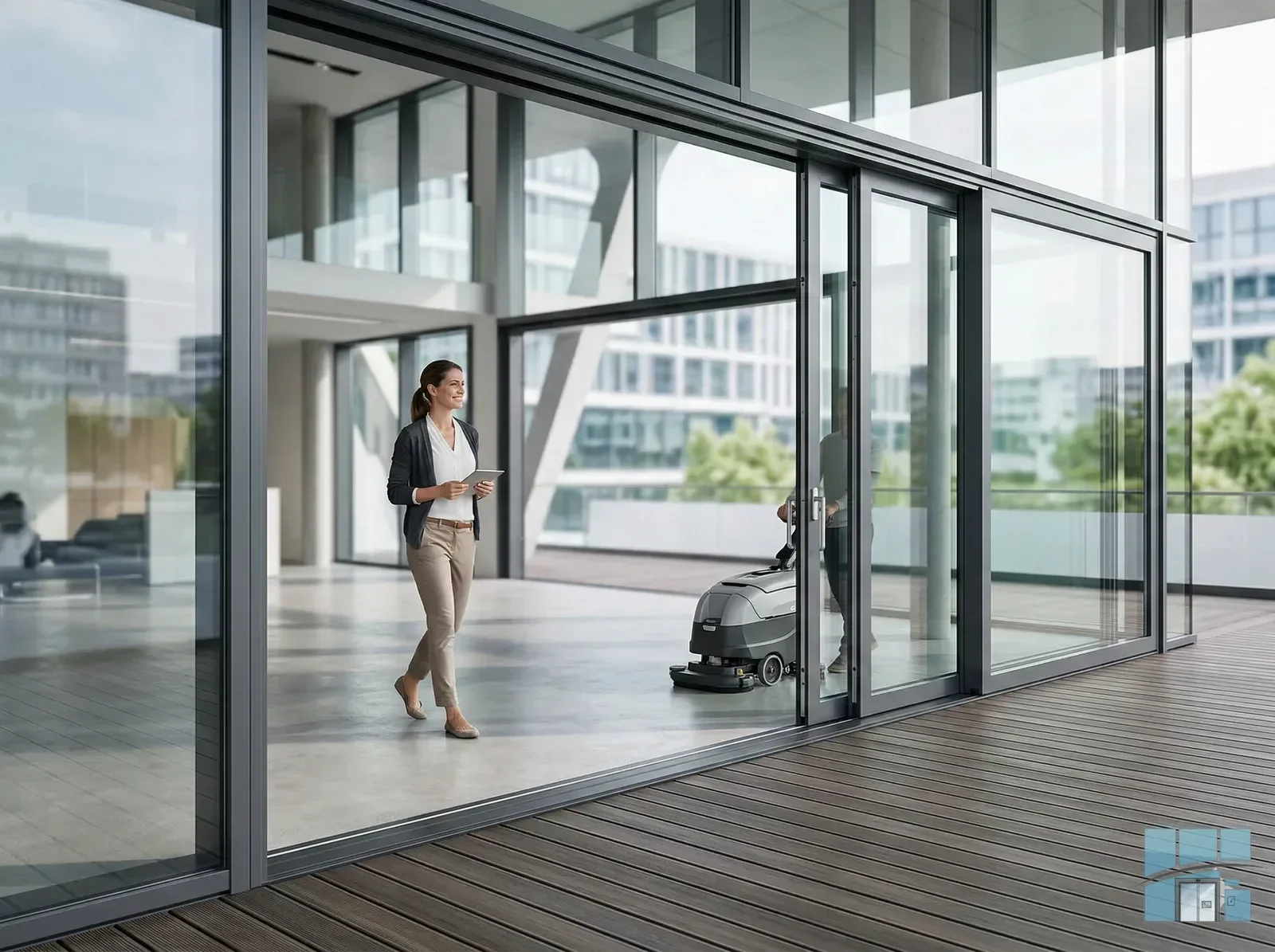 Подъёмно-сдвижные перегородки