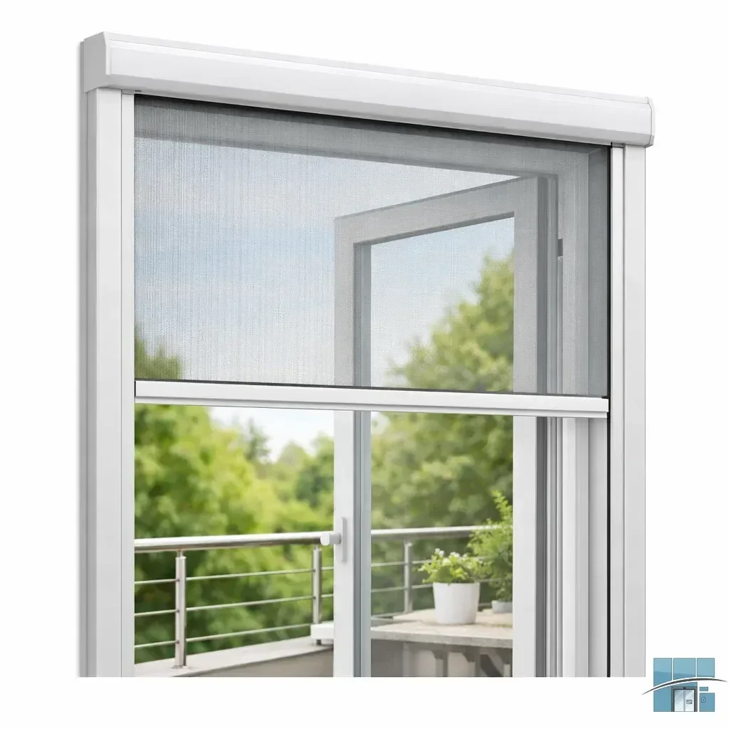 Рулонные сетки в коробе