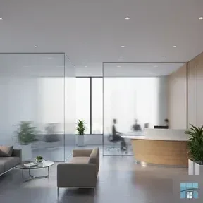 Ресепшен и зоны ожидания