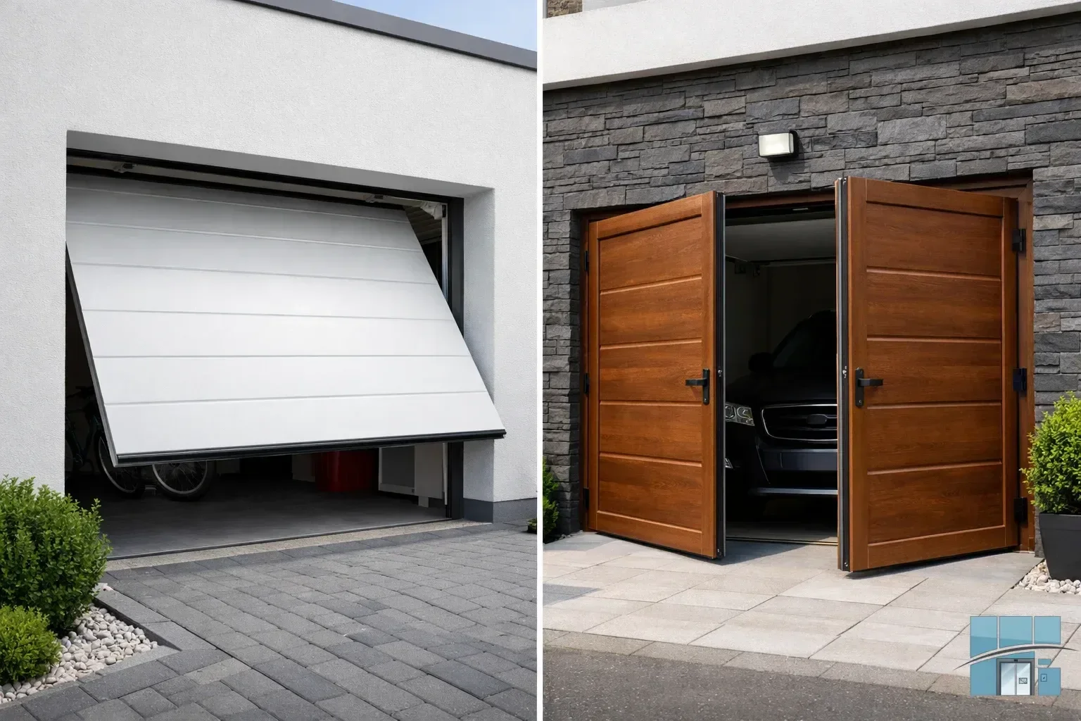 Секционные ворота для гаражей