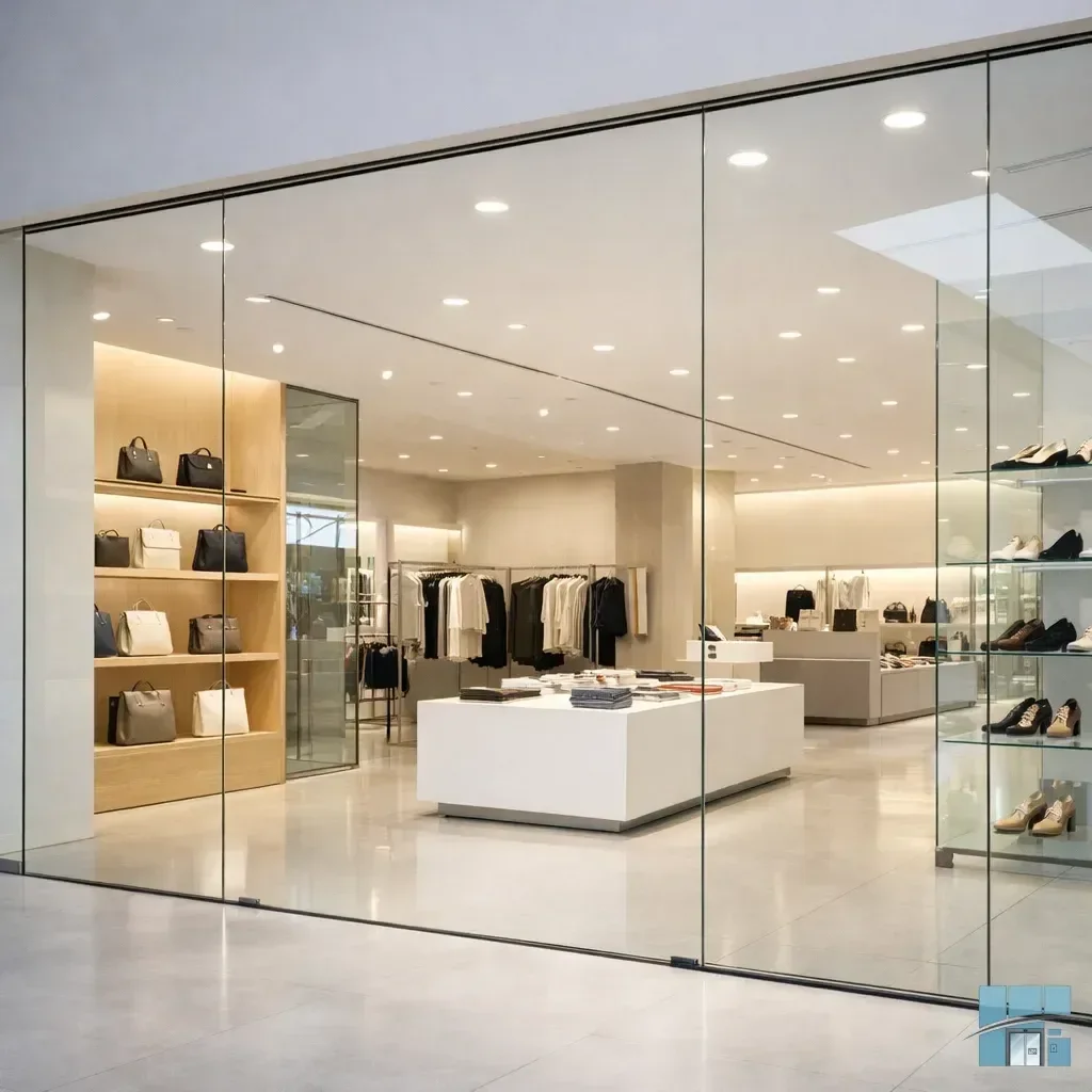 Безрамные витрины