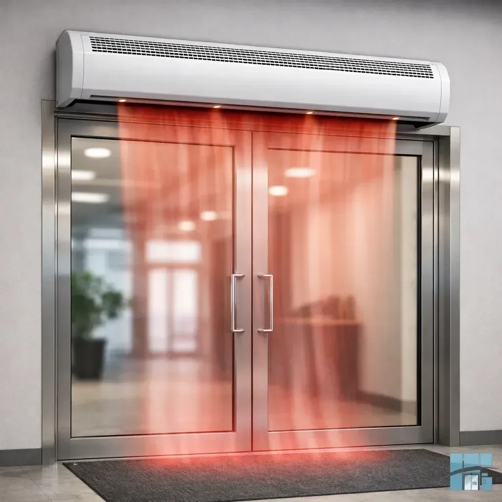 Тепловые завесы горизонтальные