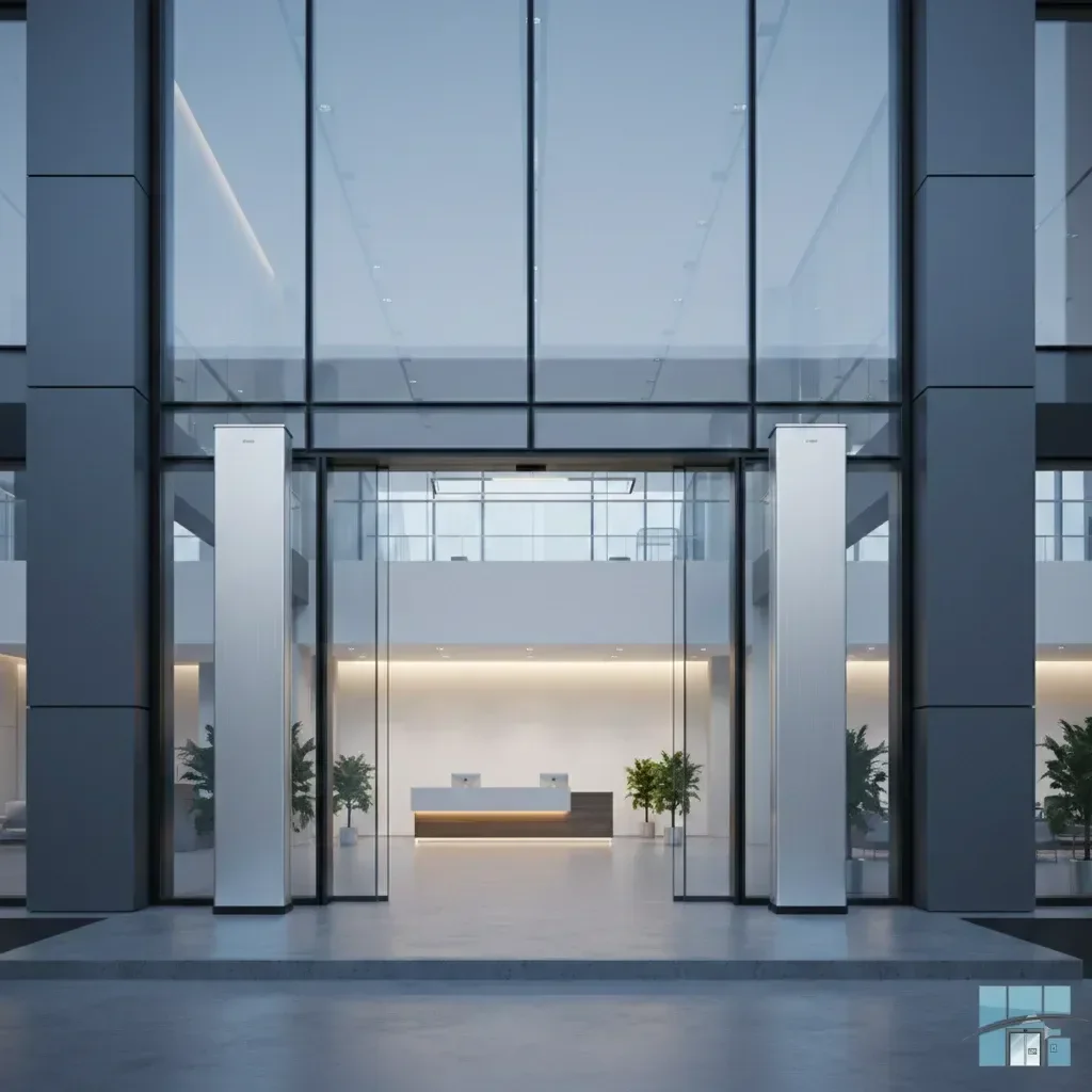 Тепловые завесы вертикальные