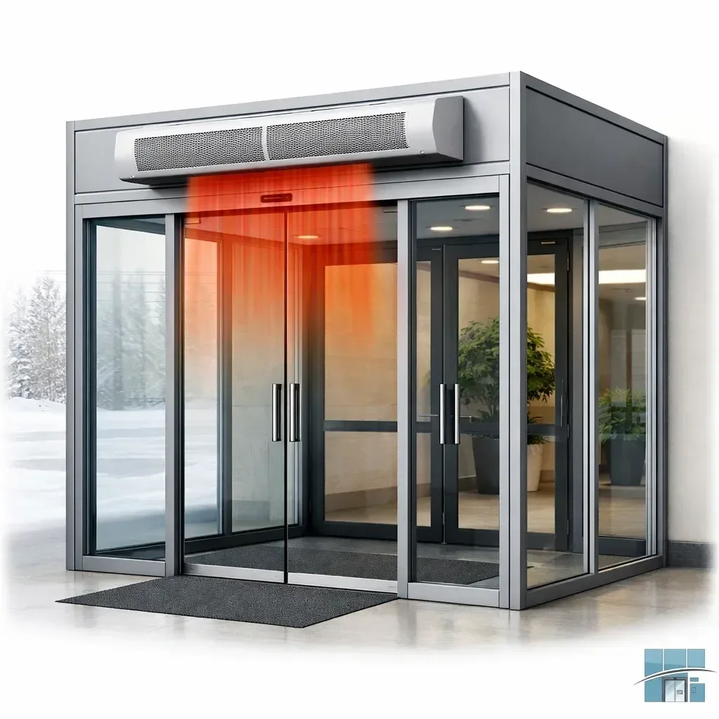 Тамбур + завеса