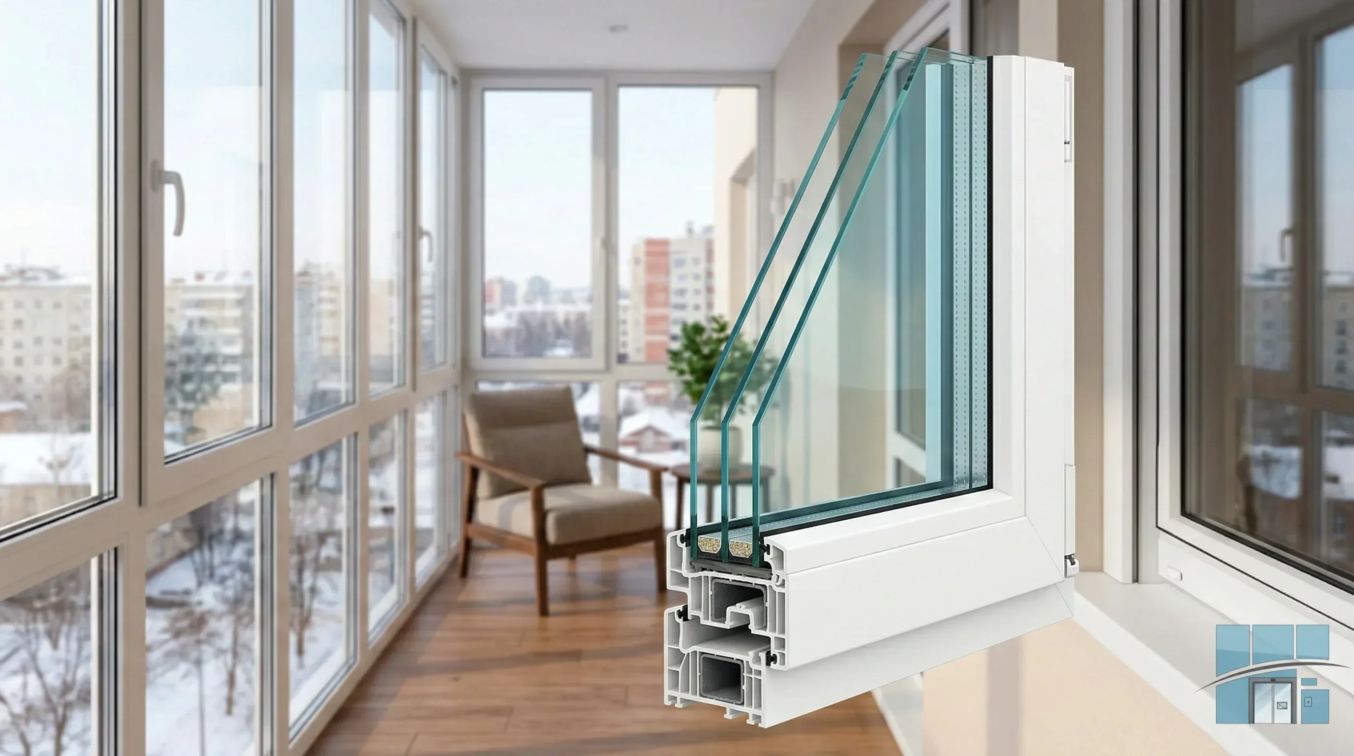 Двухкамерные стеклопакеты