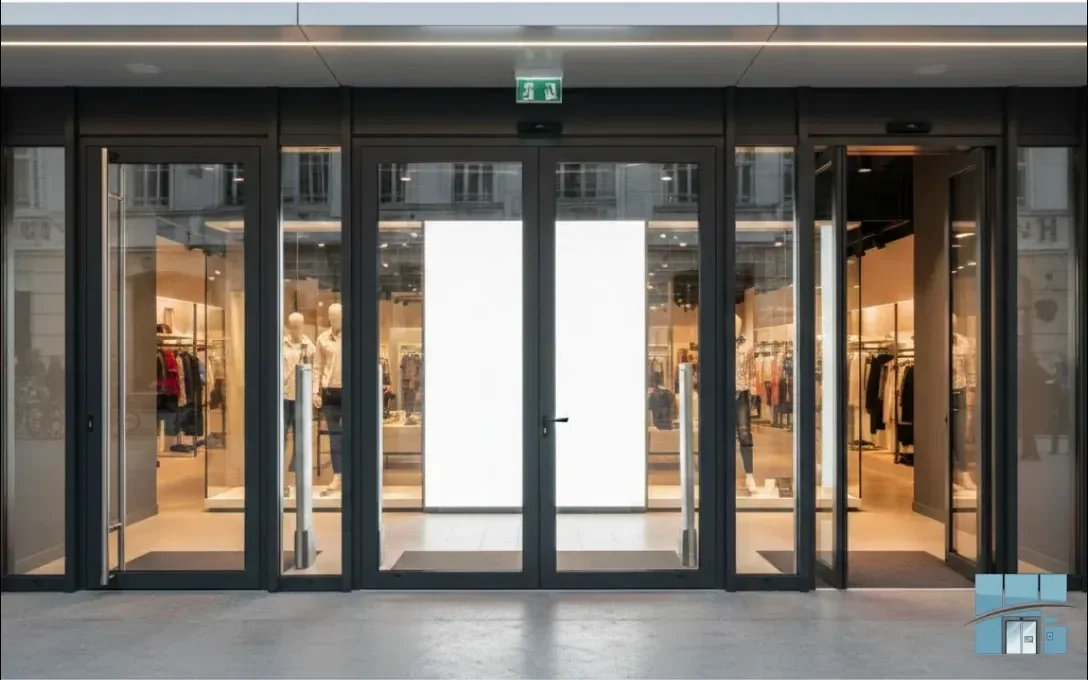 Входные двери для магазина