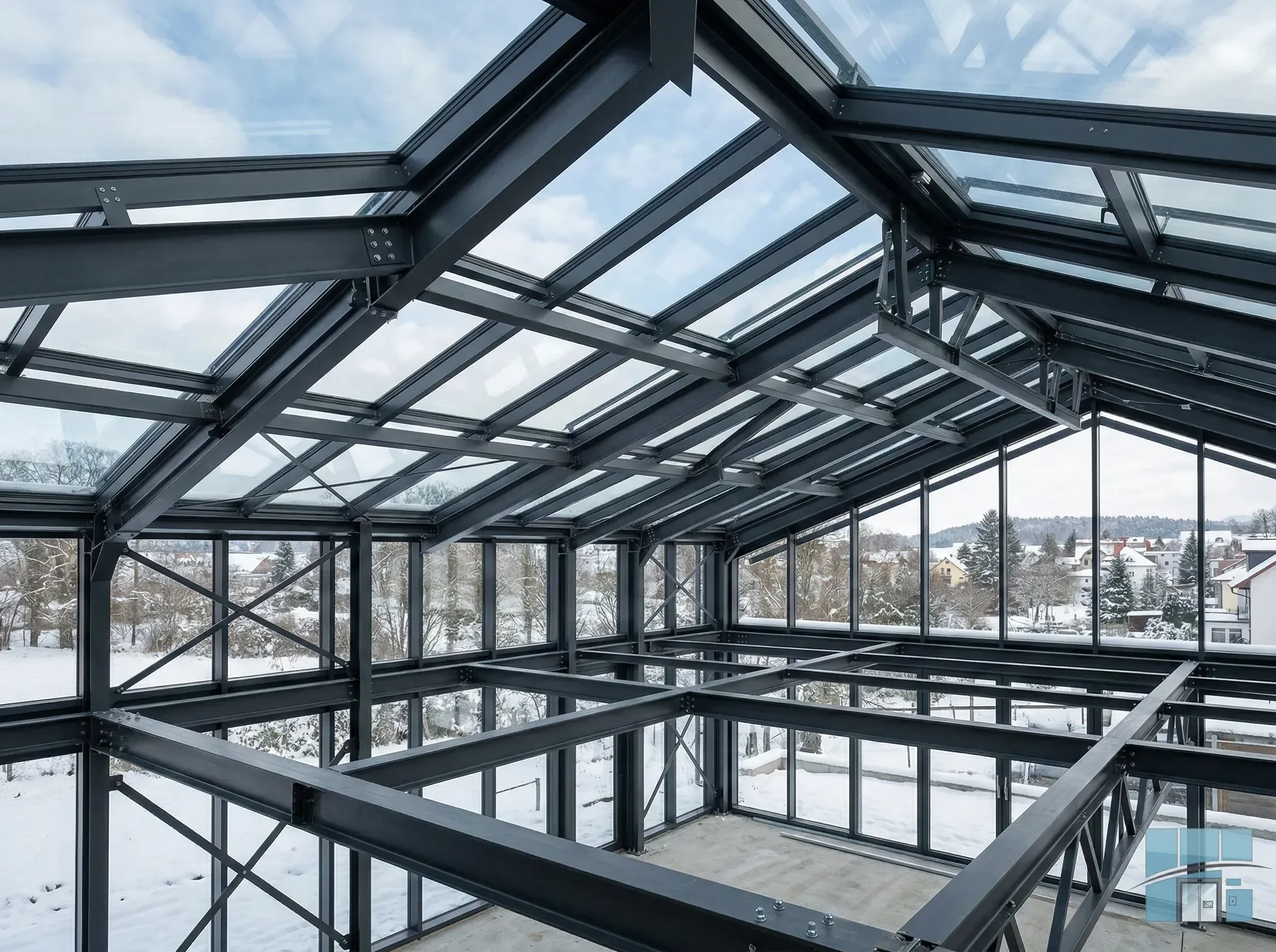 Каркасы зимних садов