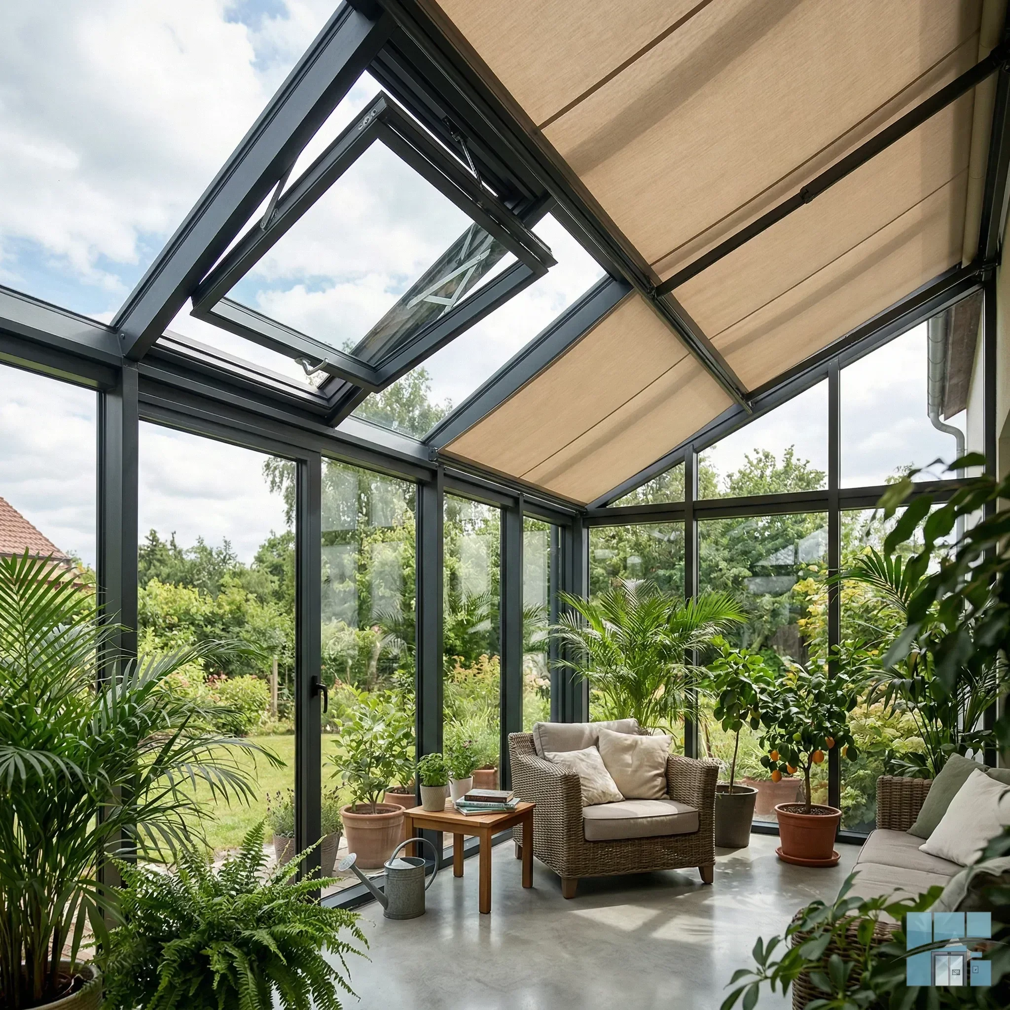 Вентиляция и затемнение